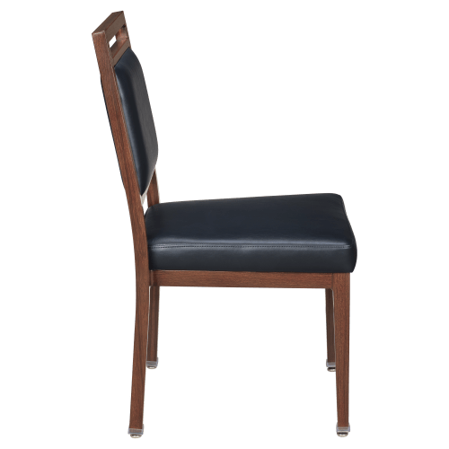 Quickship Cortona Aluminum Stack Chair