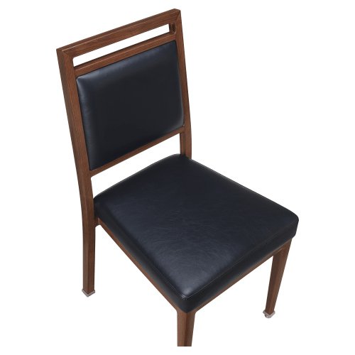 Quickship Cortona Aluminum Stack Chair