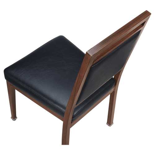 Quickship Cortona Aluminum Stack Chair