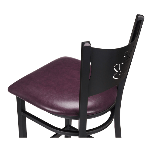 Coffee Cup Metal Restaurant Bar Stool
