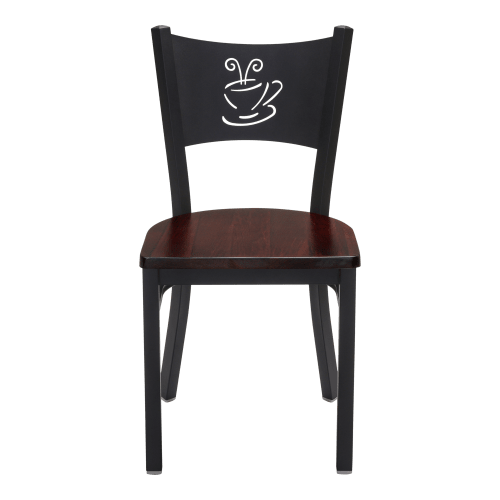 Metal Coffee Cup Restaurant Chair
