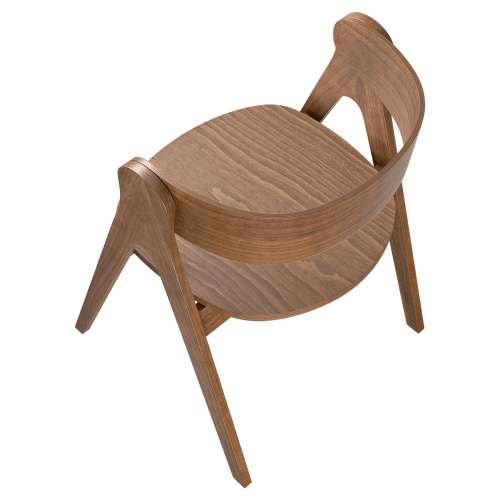 Strand Wood Chair with Wood Back