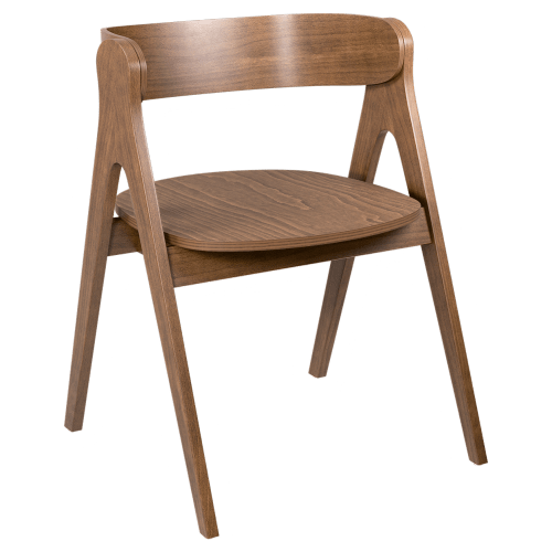 Strand Wood Chair with Wood Back