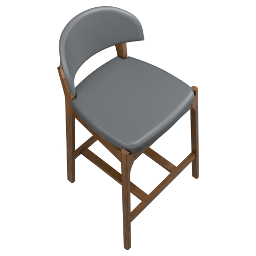 Neli Wood Bar Stool