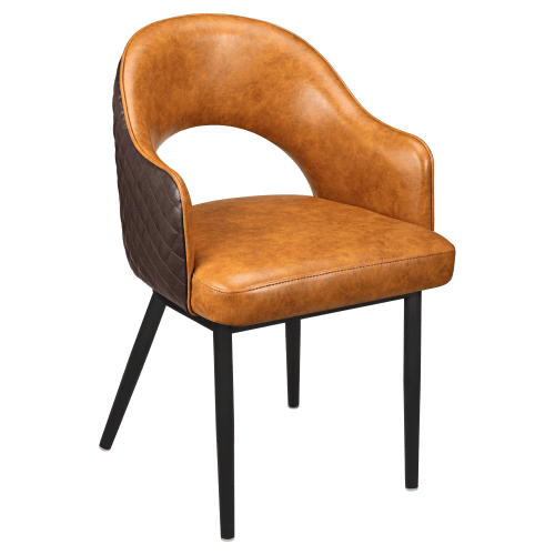 Invicta Metal Lounge Chair
