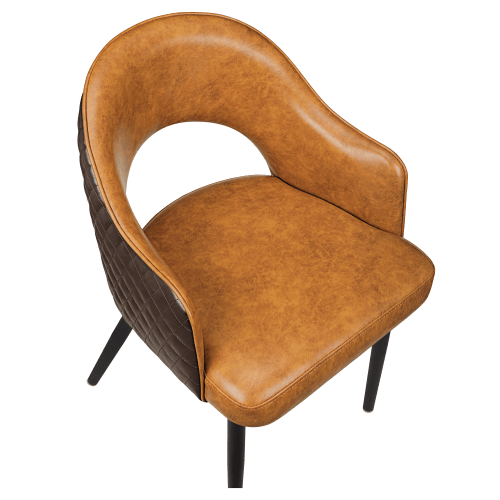 Invicta Metal Lounge Chair