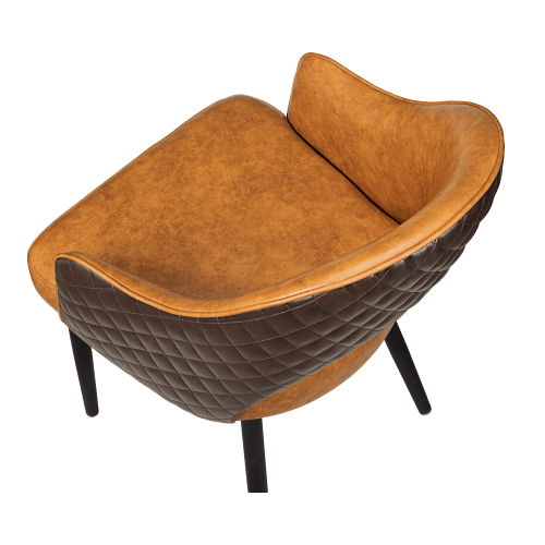 Invicta Metal Lounge Chair