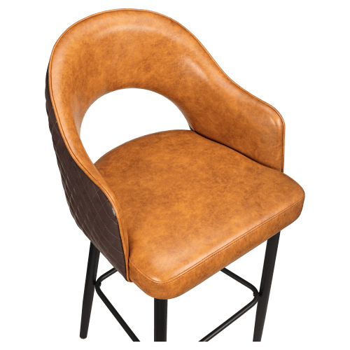 Invicta Metal Lounge Bar Stool