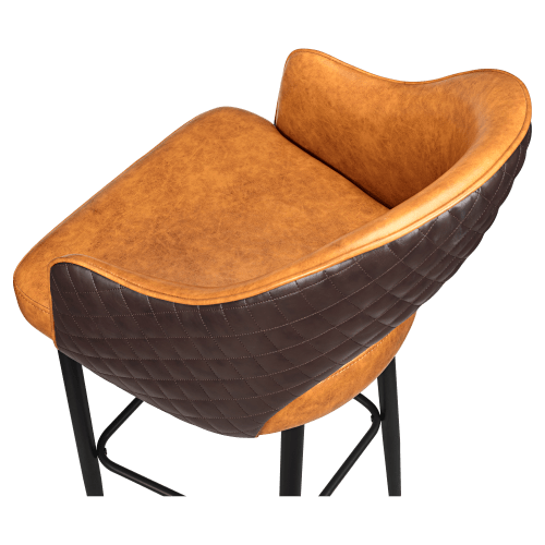 Invicta Metal Lounge Bar Stool