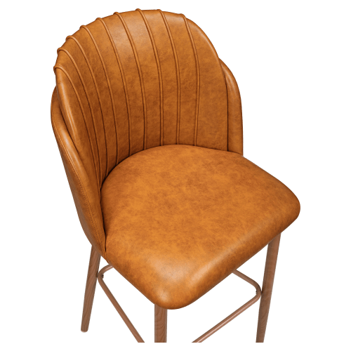 Premium Sooti Bucket Bar Stool