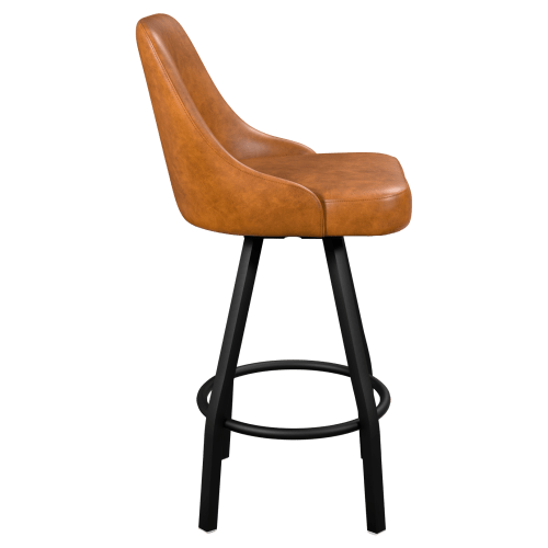 Premium Mauro Bucket Swivel Bar Stool