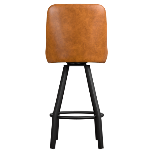 Premium Mauro Bucket Swivel Bar Stool