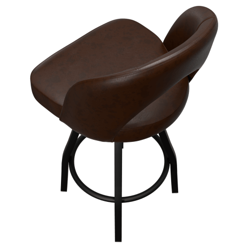 Premium Yali Bucket Swivel Bar Stool