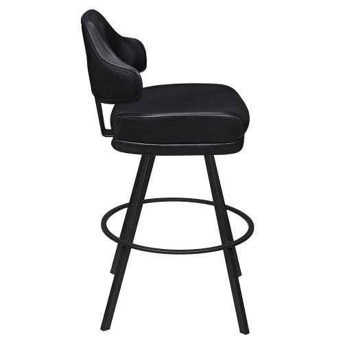 Gioco Premium Casino Bucket Bar Stool with Circular Frame