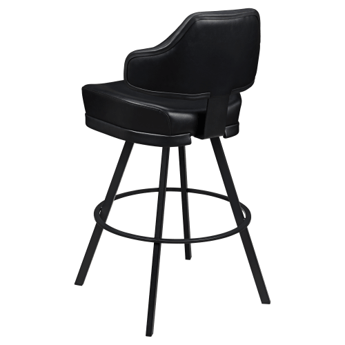 Gioco Premium Casino Bucket Bar Stool with Circular Frame