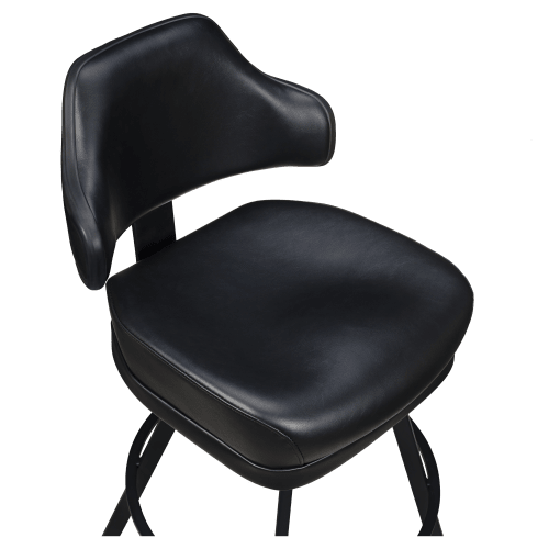 Gioco Premium Casino Bucket Bar Stool with Circular Frame