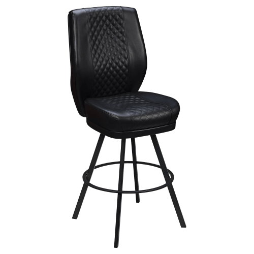 Tesoro Diamond Back Premium Bucket Bar Stool with Circular Frame