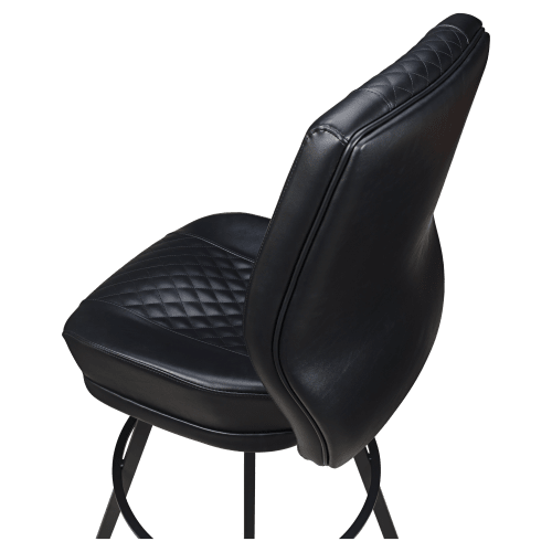 Tesoro Diamond Back Premium Bucket Bar Stool with Circular Frame