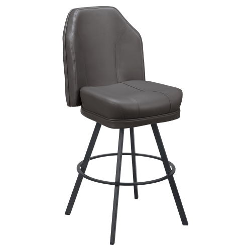 Giada Premium Casino Bucket Bar Stool with Circular Frame 