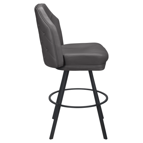 Giada Premium Casino Bucket Bar Stool with Circular Frame 