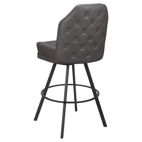 Giada Premium Casino Bucket Bar Stool with Circular Frame 