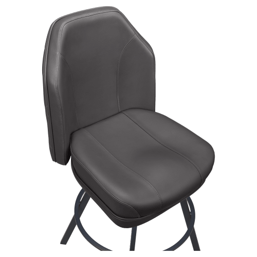 Giada Premium Casino Bucket Bar Stool with Circular Frame 