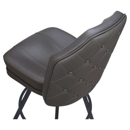 Giada Premium Casino Bucket Bar Stool with Circular Frame 