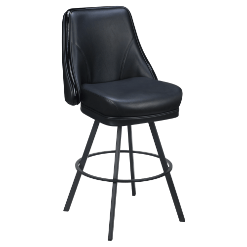 Regina Premium Casino Bucket Bar Stool with Circular Frame 