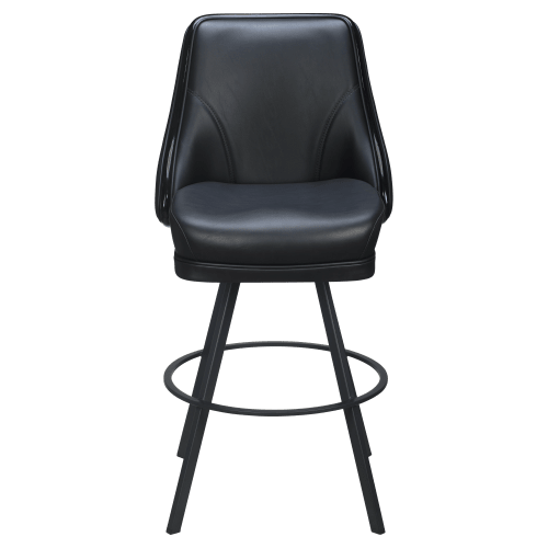 Regina Premium Casino Bucket Bar Stool with Circular Frame 