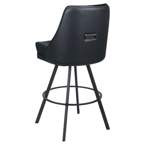 Regina Premium Casino Bucket Bar Stool with Circular Frame 