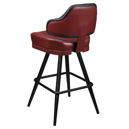 Gioco Premium Casino Bucket Bar Stool with Square Frame