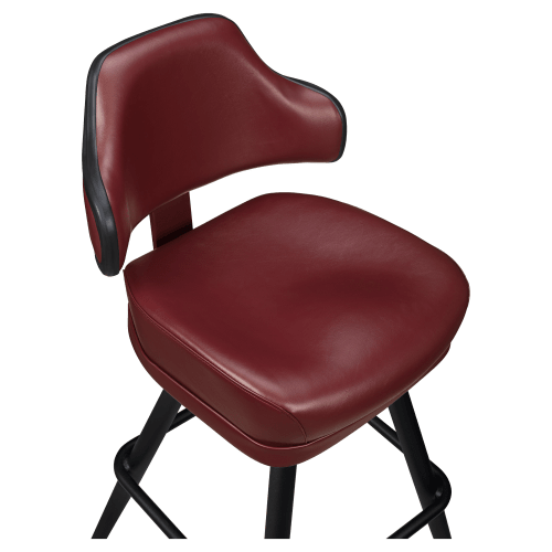 Gioco Premium Casino Bucket Bar Stool with Square Frame