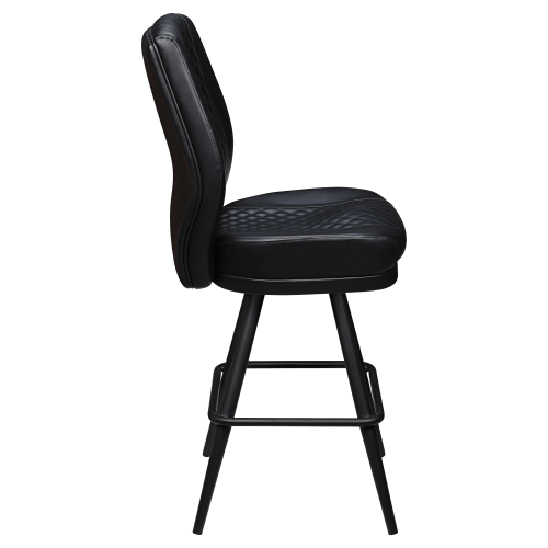 Tesoro Diamond Back Premium Bucket Bar Stool with Square Frame