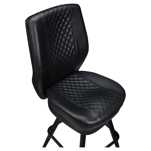 Tesoro Diamond Back Premium Bucket Bar Stool with Square Frame