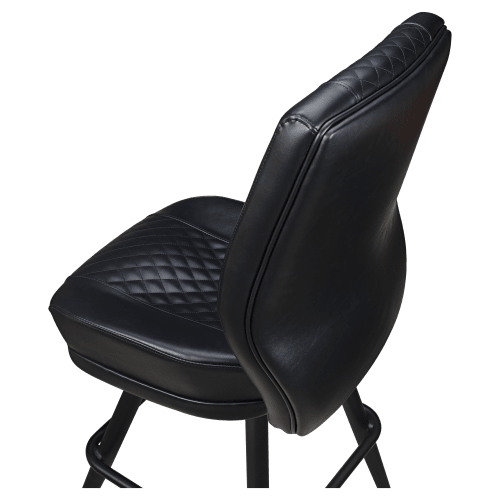 Tesoro Diamond Back Premium Bucket Bar Stool with Square Frame