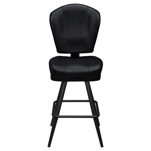Lusso 3-Channel Premium Casino Bucket Bar Stool with Square Frame