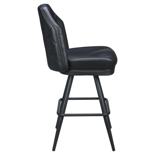 Giada Premium Casino Bucket Bar Stool with Square Frame