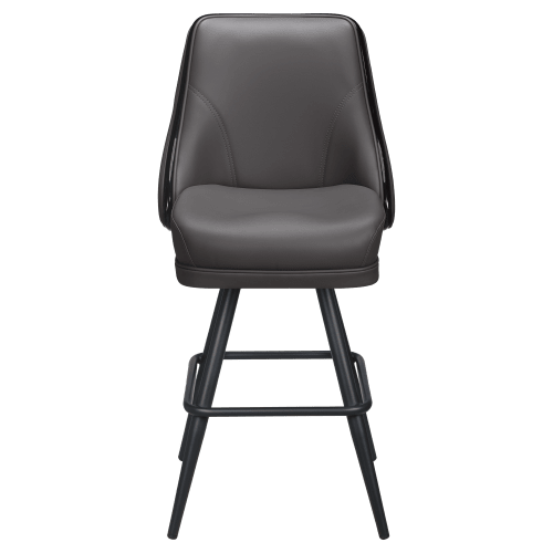 Regina Premium Casino Bucket Bar Stool with Square Frame 