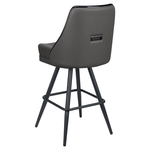 Regina Premium Casino Bucket Bar Stool with Square Frame 
