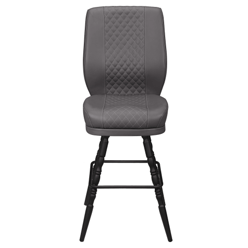 Tesoro Diamond Back Premium Bucket Bar Stool with Vintage Frame