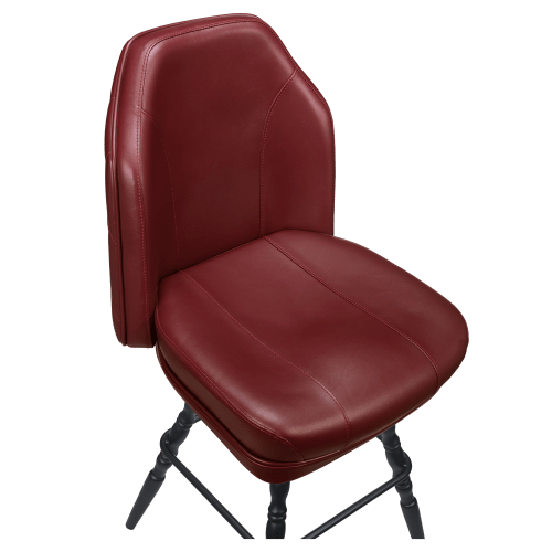 Giada Premium Casino Bucket Bar Stool with Vintage Frame 