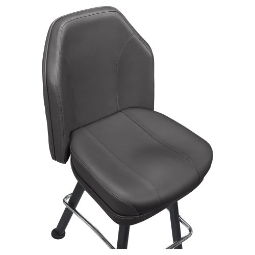Giada Premium Casino Bucket Bar Stool with Arched-Oval Frame