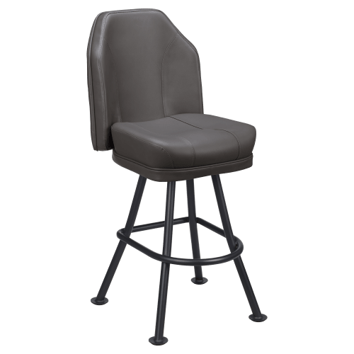 Giada Premium Casino Bucket Bar Stool with Orbit Frame