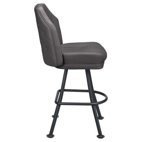 Giada Premium Casino Bucket Bar Stool with Orbit Frame