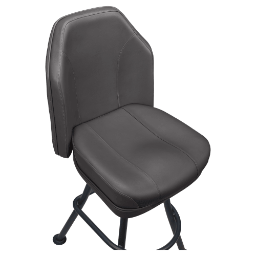 Giada Premium Casino Bucket Bar Stool with Orbit Frame