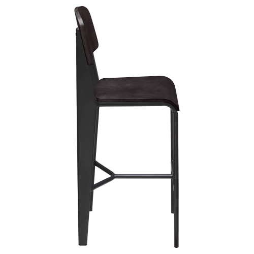 Nico Bar Stool with Wood Back