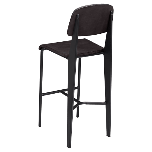 Nico Bar Stool with Wood Back