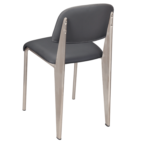 Nico Metal Chair in Clear Coat