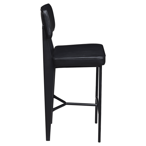 Leeds Padded Metal Bar Stool