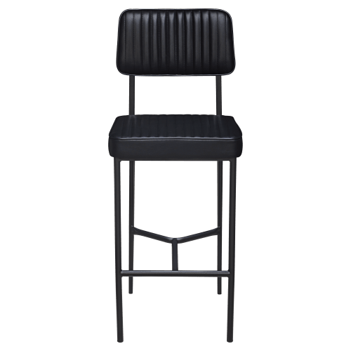 Leeds Padded Metal Bar Stool